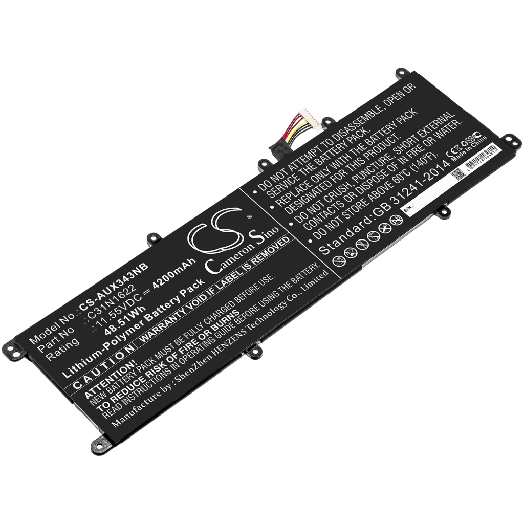 Notebook batterij Asus CS-AUX343NB