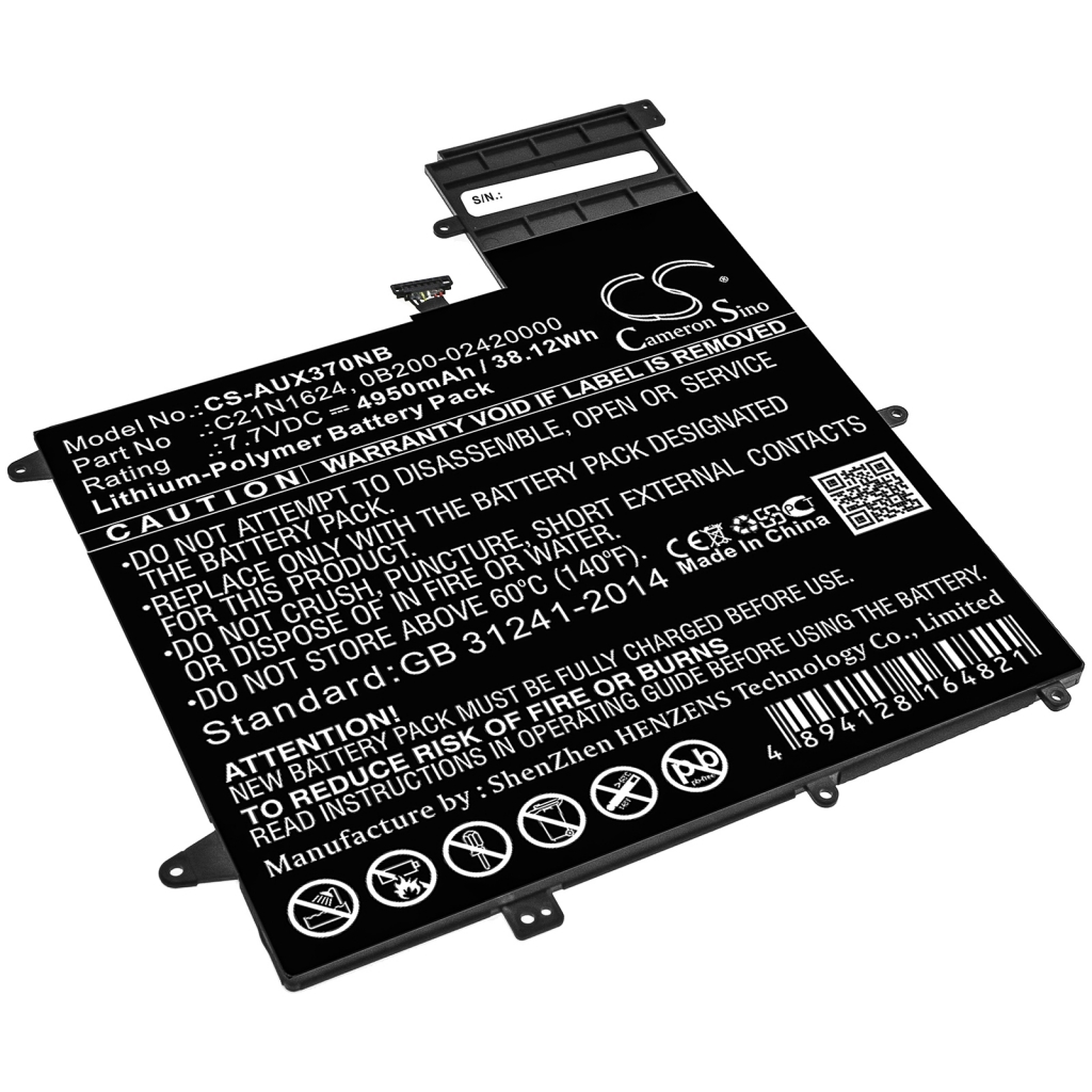 Notebook batterij Asus ZenBook Flip S UX370UA-C4198T (CS-AUX370NB)