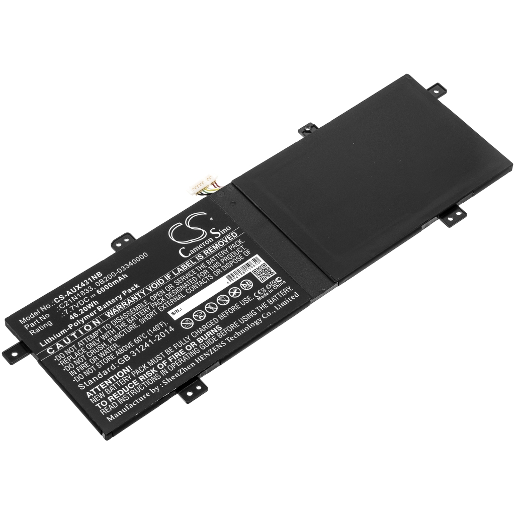 Notebook batterij Asus CS-AUX431NB