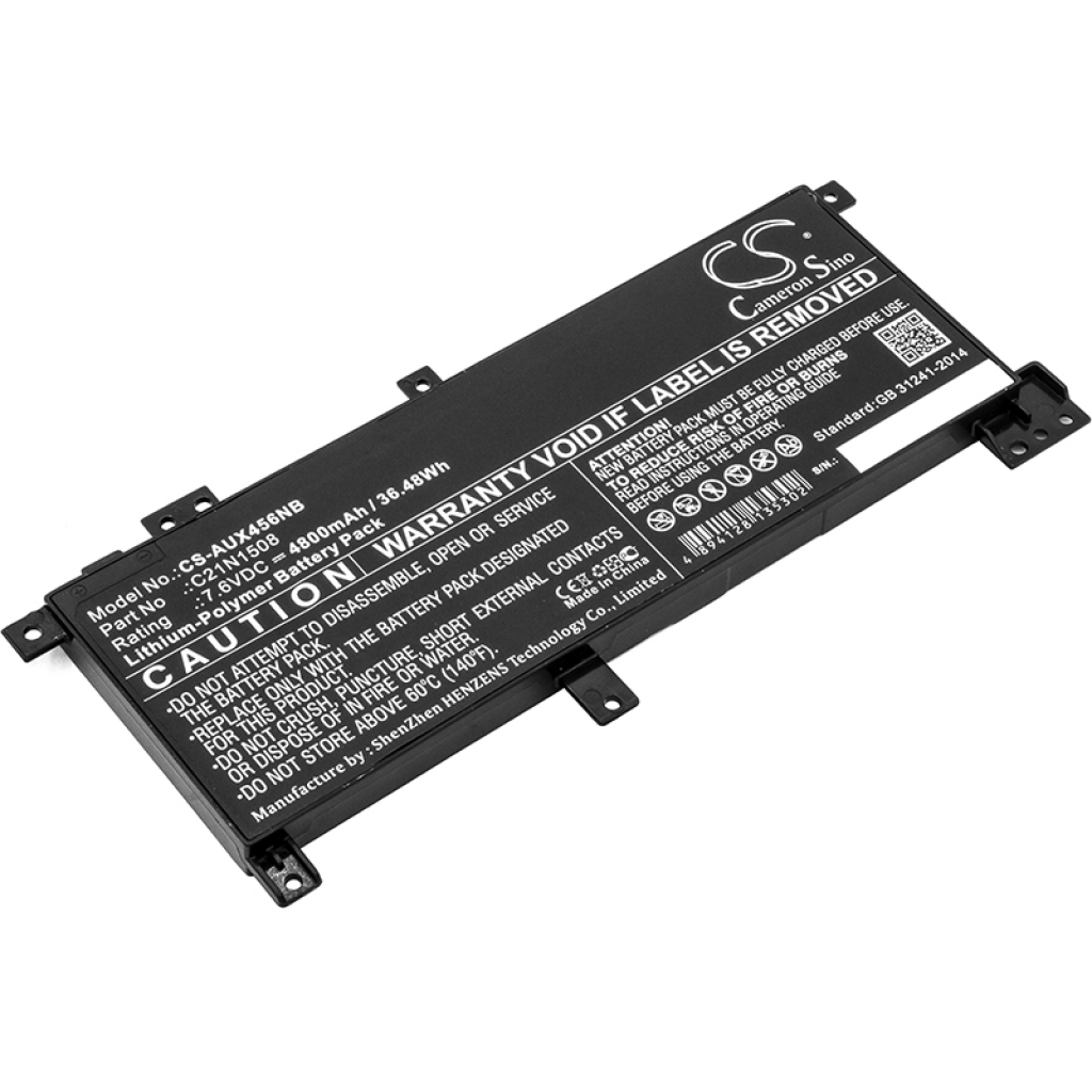 Notebook batterij Asus R457UF (CS-AUX456NB)