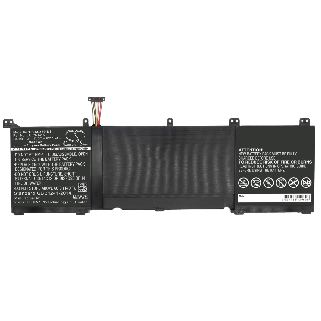 Notebook batterij Asus CS-AUX501NB