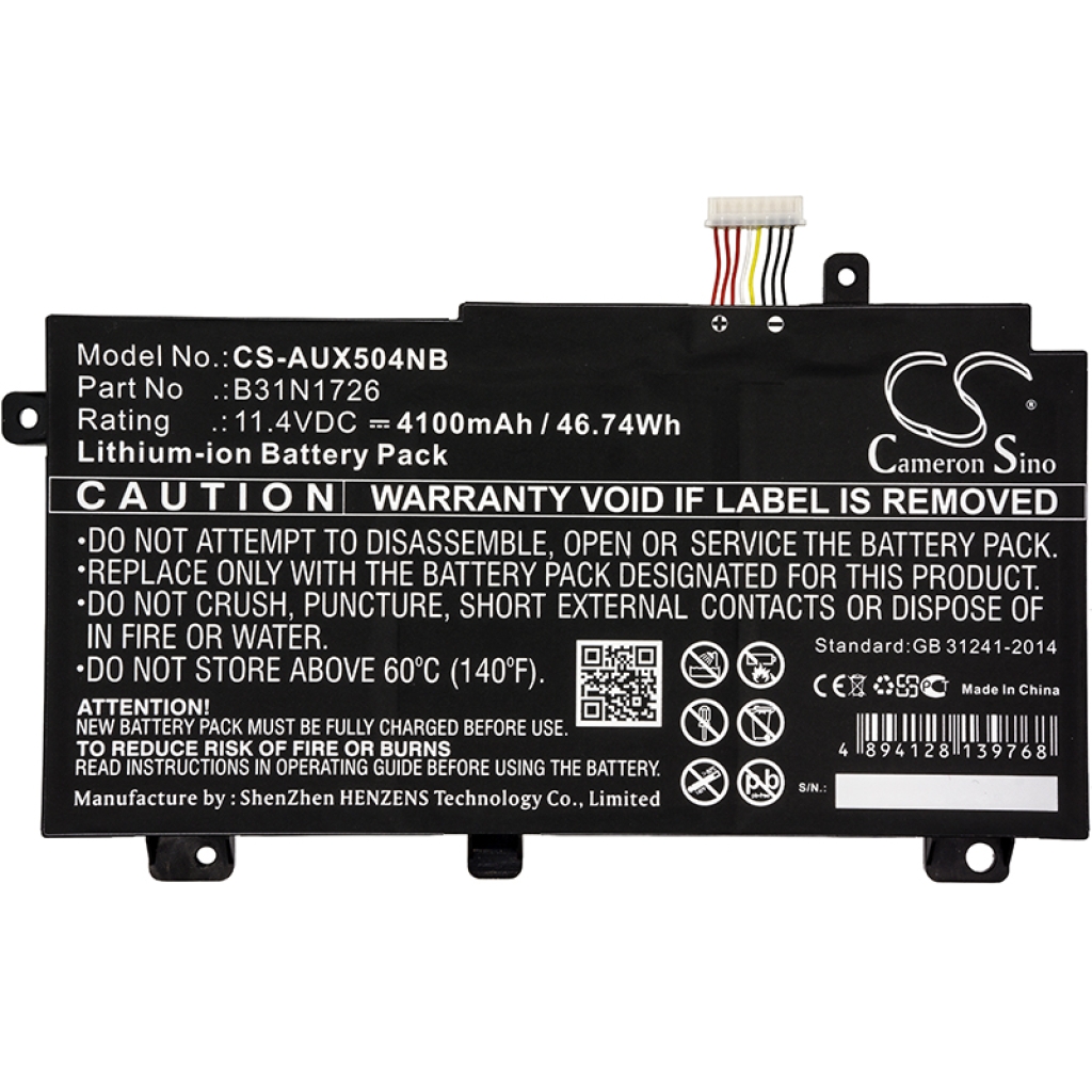 Notebook batterij Asus G531GT-AL004