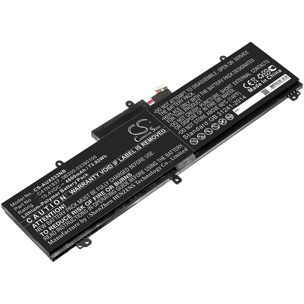 Notebook batterij Asus ROG Zephyrus G15 GA502IU-AL014T (CS-AUX532NB)