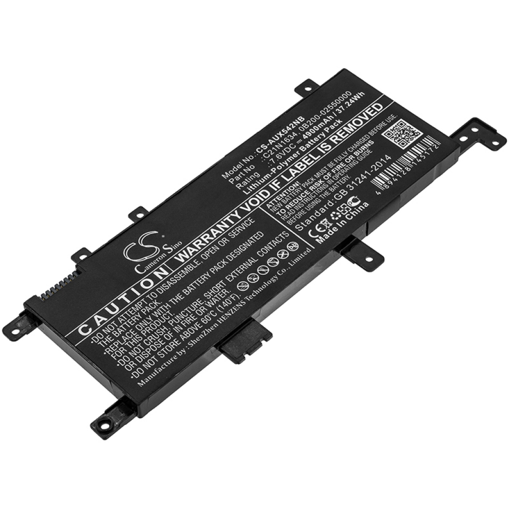 Notebook batterij Asus X542UA-GQ266T (CS-AUX542NB)