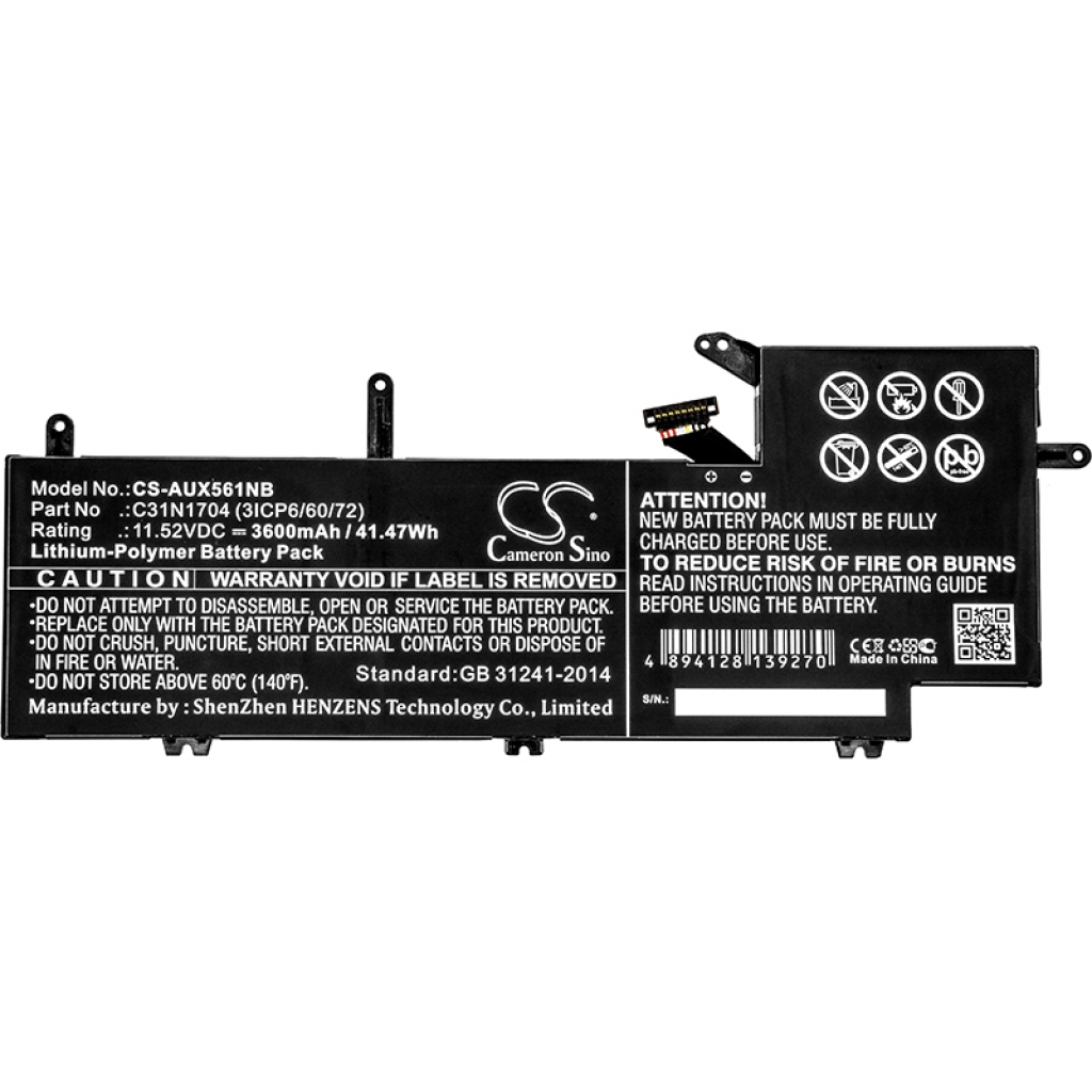 Notebook batterij Asus ZenBook Flip 15 (CS-AUX561NB)