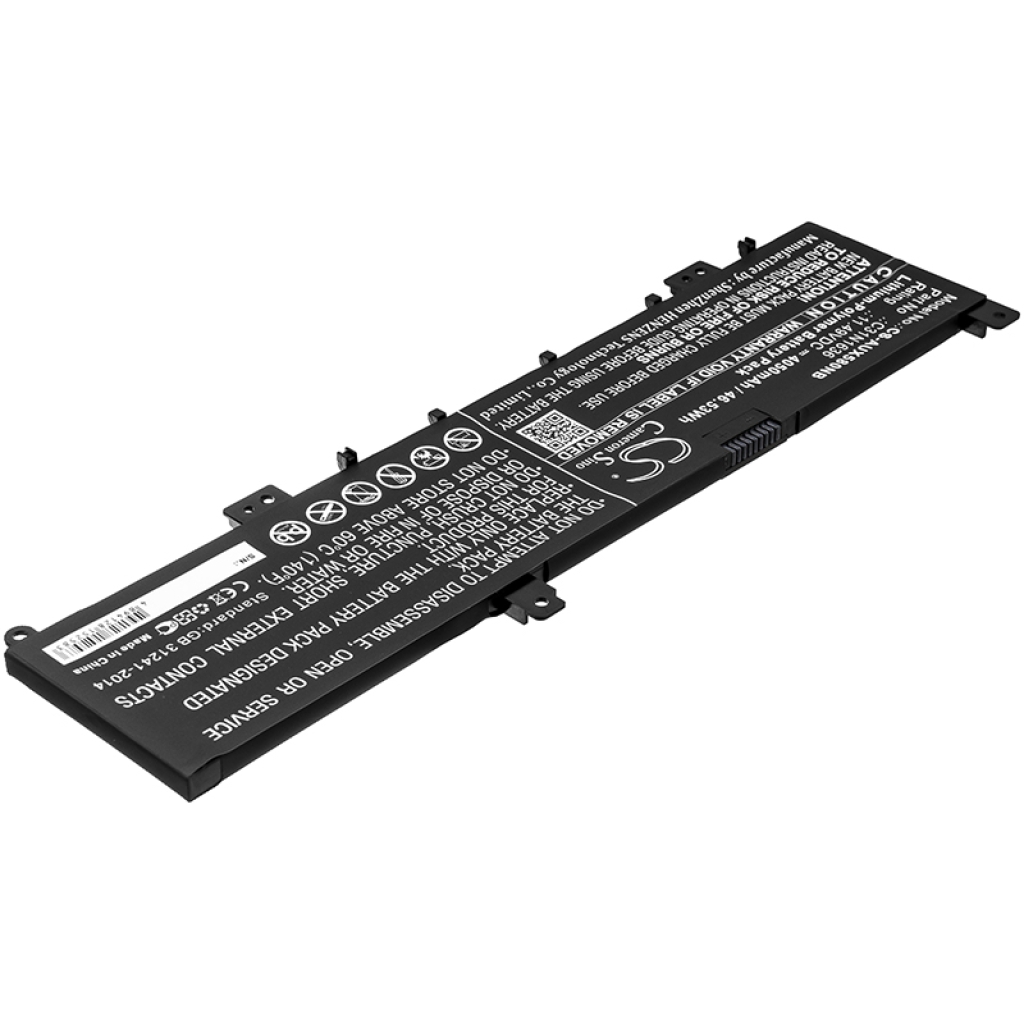 Notebook batterij Asus N580GD-E4171T (CS-AUX580NB)