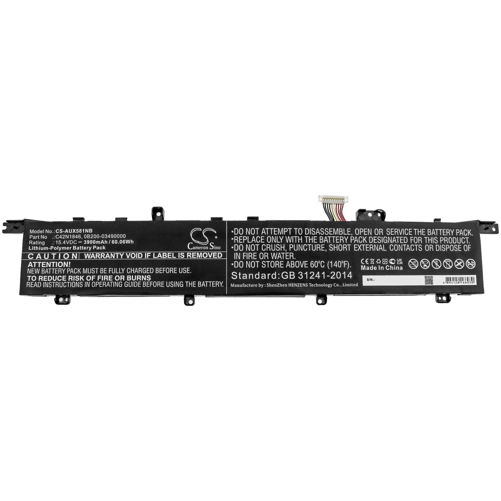 Notebook batterij Asus CS-AUX581NB