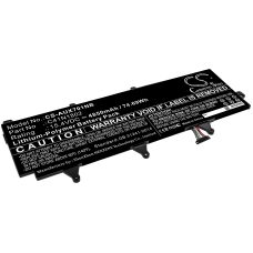 Compatibele batterijvervanging voor Asus  C41N1802, 0B200-03140100