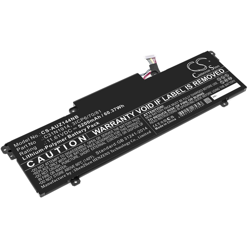 Notebook batterij Asus CS-AUZ144NB