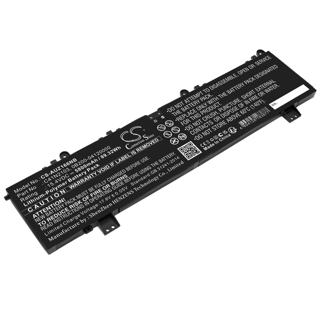 Notebook batterij Asus CS-AUZ166NB