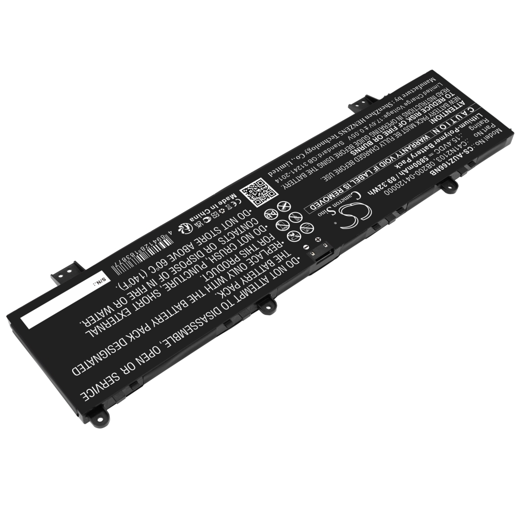 Notebook batterij Asus CS-AUZ166NB