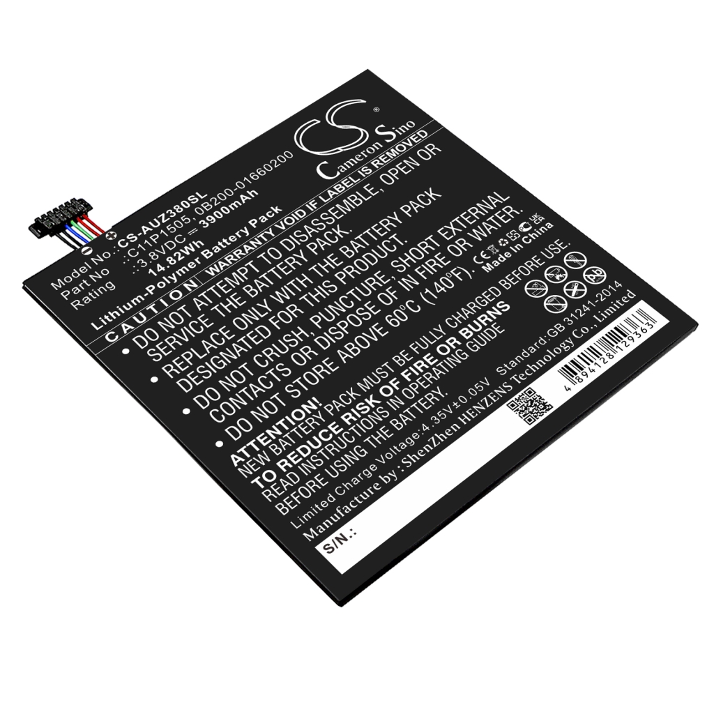 Tablet batterijen Asus CS-AUZ380SL