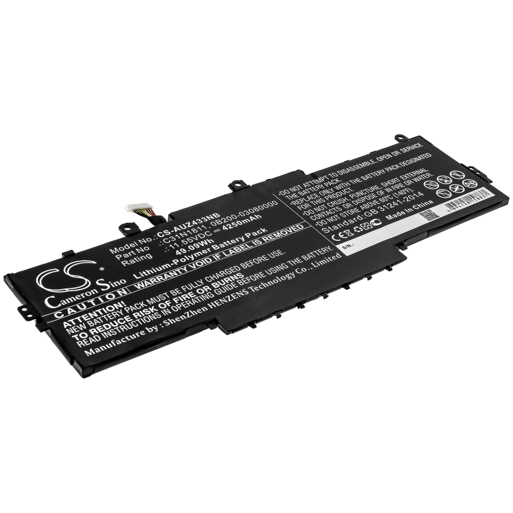 Notebook batterij Asus CS-AUZ433NB