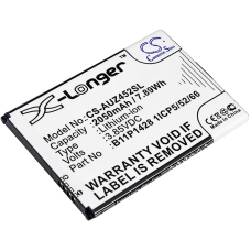 Compatibele batterijvervanging voor Asus 0B200-01910000,0B200-01910200,B11P1428 1ICP5/52/66