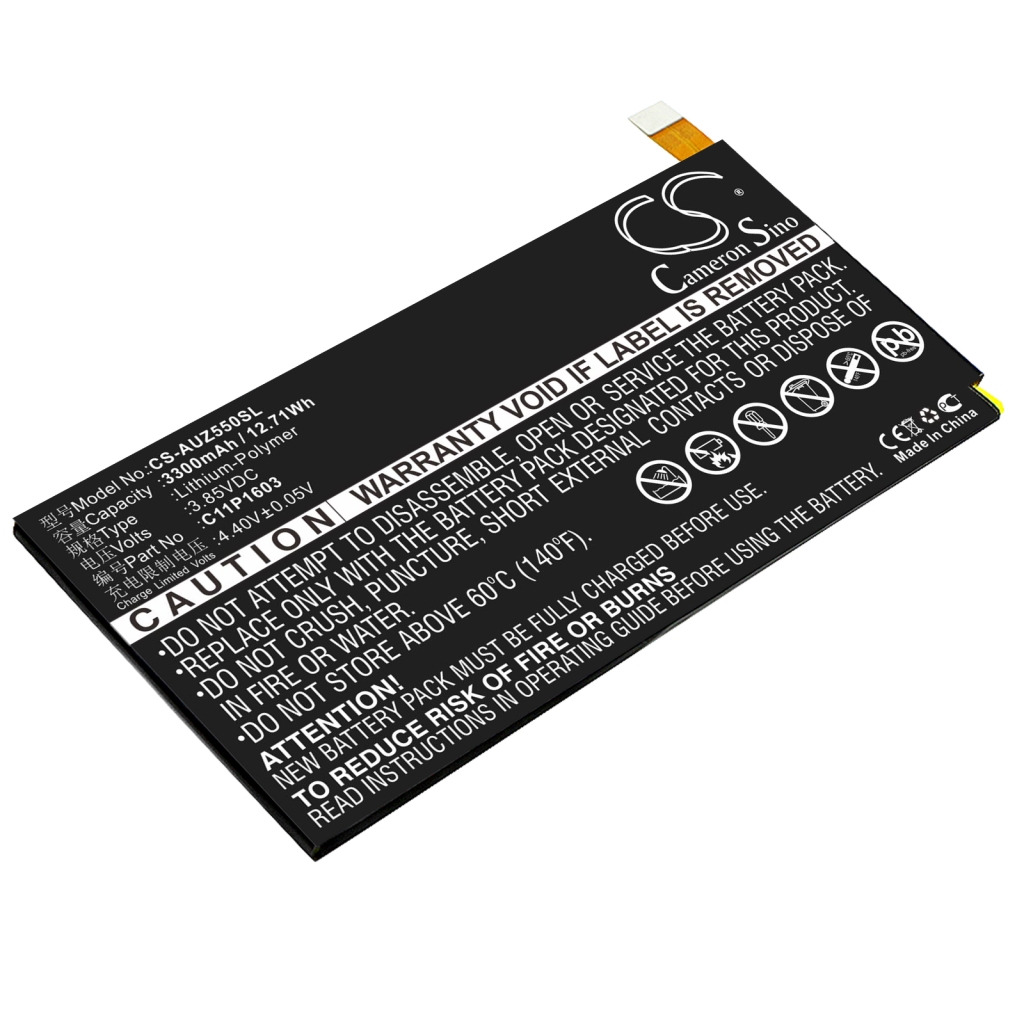 Batterij voor mobiele telefoon Asus CS-AUZ550SL