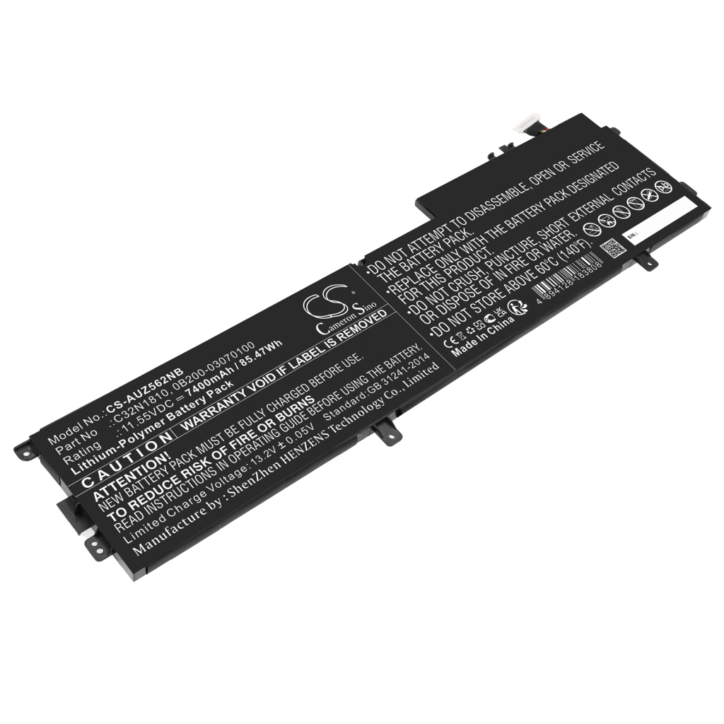 Notebook batterij Asus CS-AUZ562NB