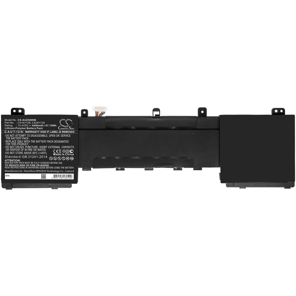 Notebook batterij Asus ZenBook Pro 15 UX550GE-BN024T (CS-AUZ580NB)