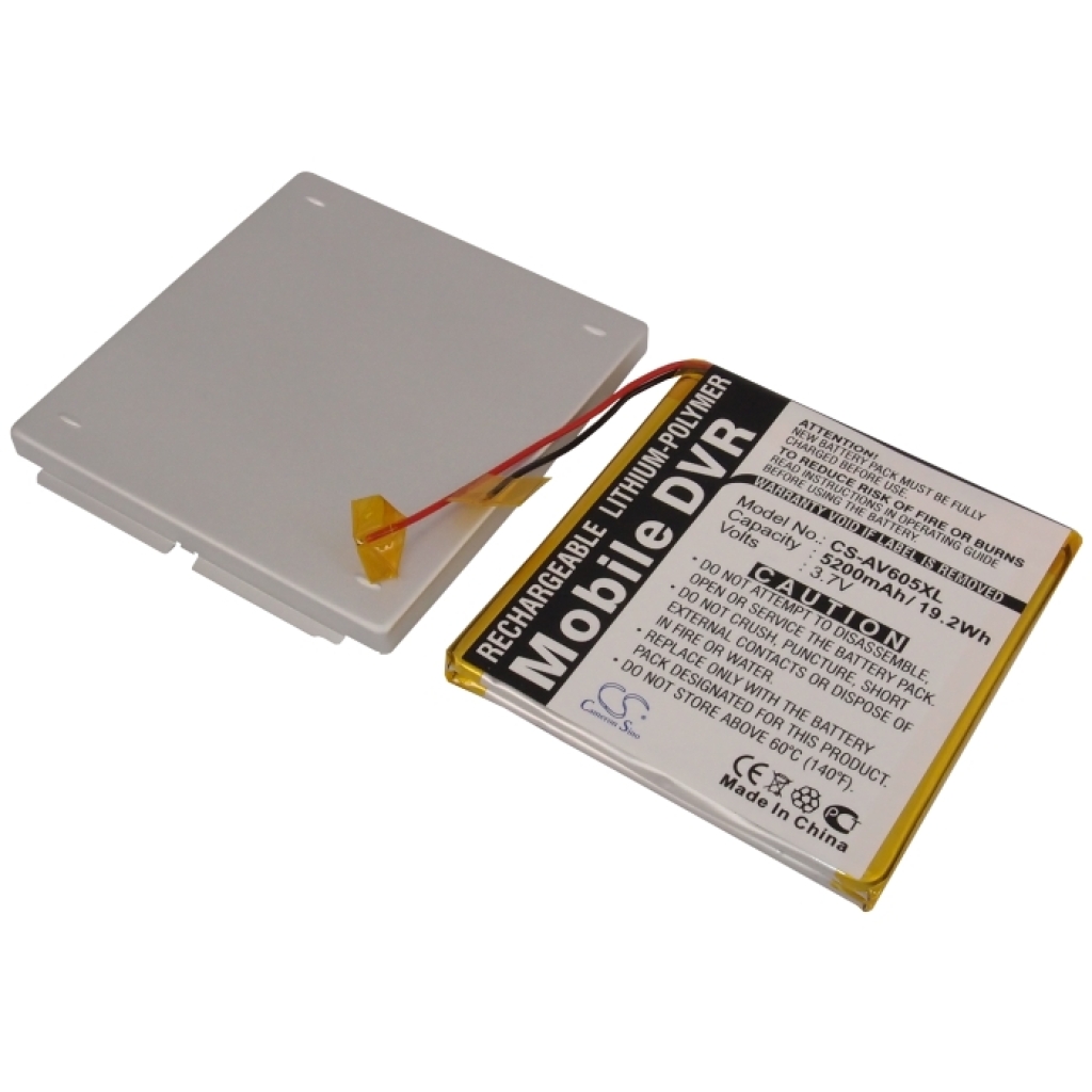 Batterij voor MP3, MP4, PMP Archos CS-AV605XL