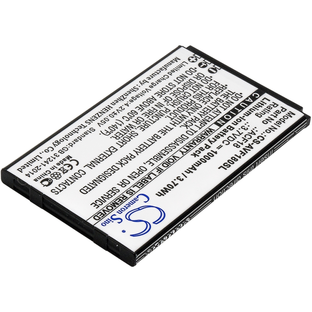 Batterij voor mobiele telefoon Archos CS-AVF180SL