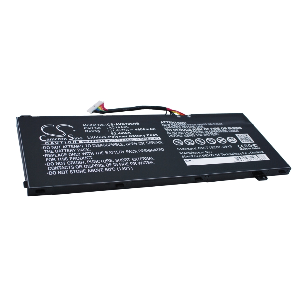 Notebook batterij Acer Aspire Nitro VN7-572G-5280 (CS-AVN700NB)