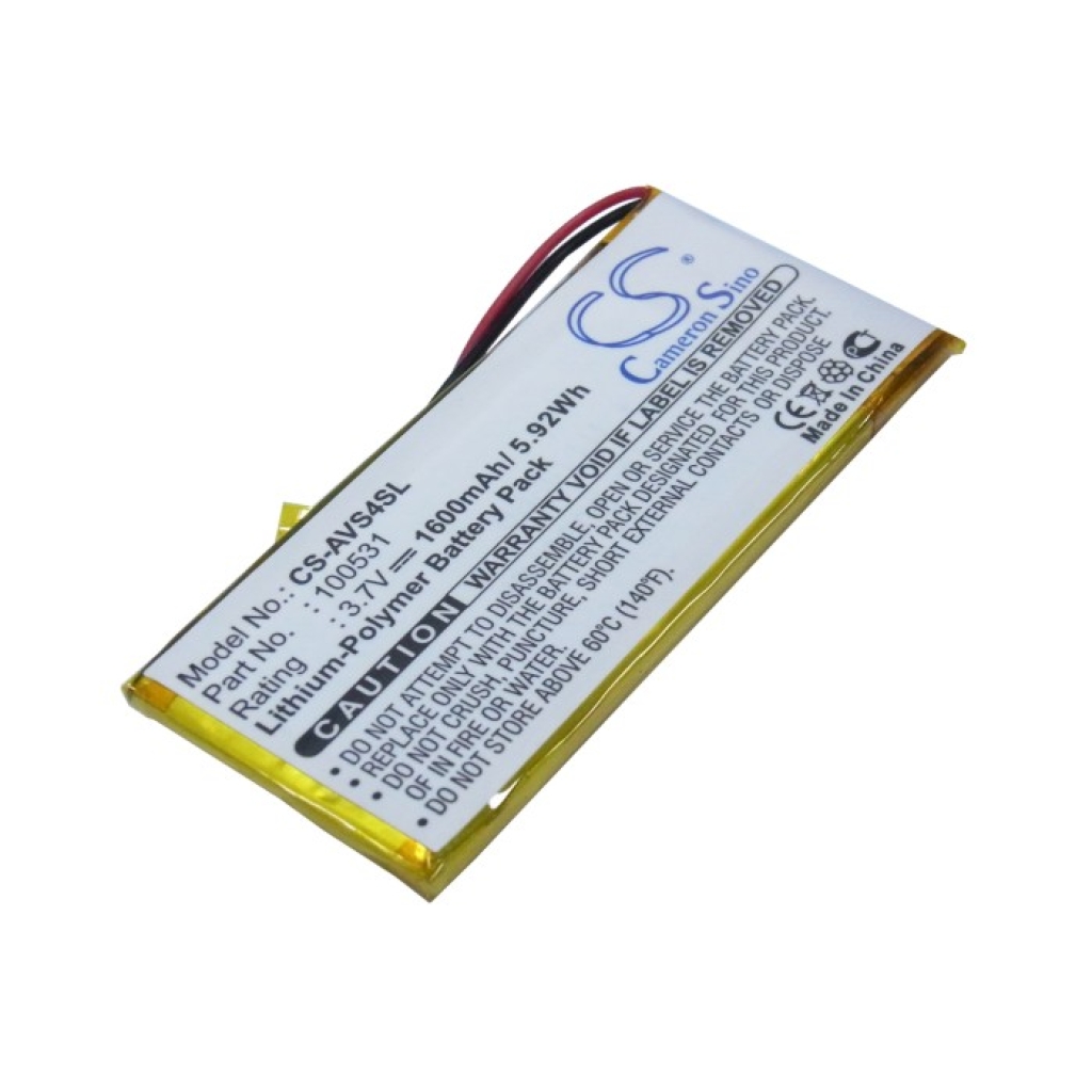 Batterij voor MP3, MP4, PMP Archos CS-AVS4SL