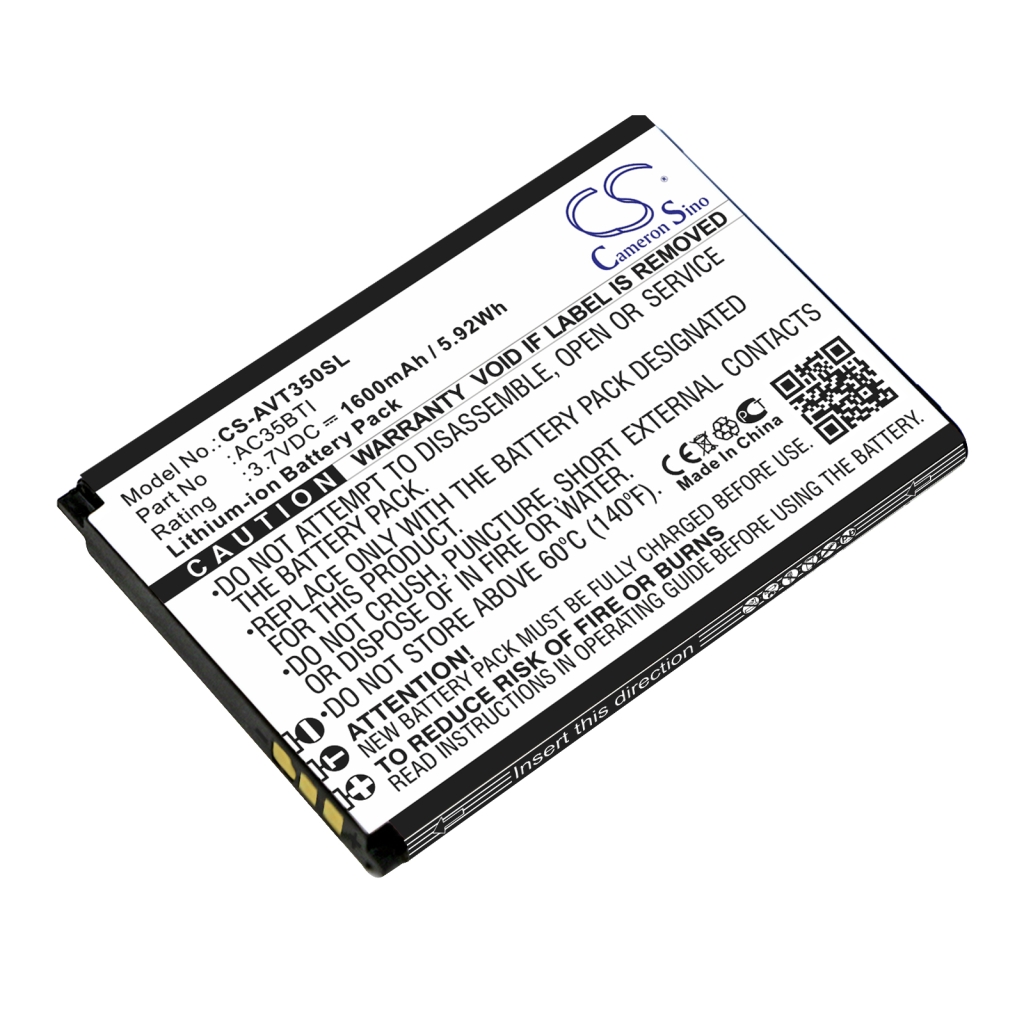 Batterij voor mobiele telefoon Archos CS-AVT350SL