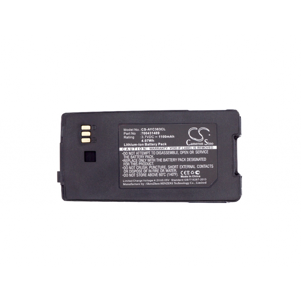 Draadloze telefoon batterij Avaya SMT-W5110 (CS-AYC363CL)
