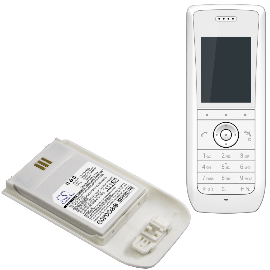 Draadloze telefoon batterij Mitel Innovaphone CS-AYD700CL