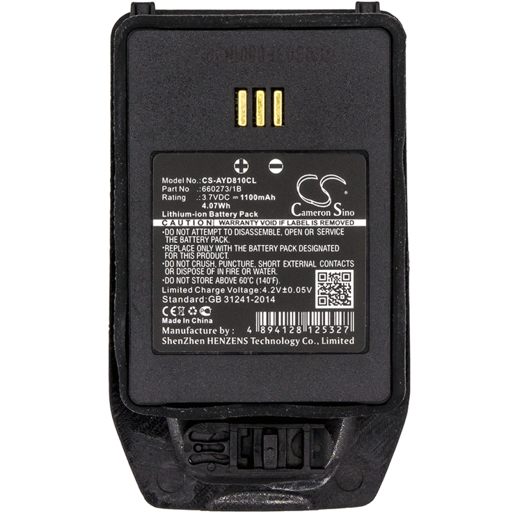 Draadloze telefoon batterij Avaya DECT 3749