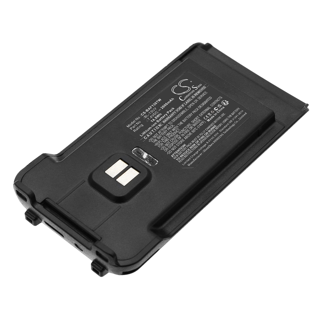 Batterij voor tweerichtingsradio Tytera DM-UVF10 (CS-BAF130TW)