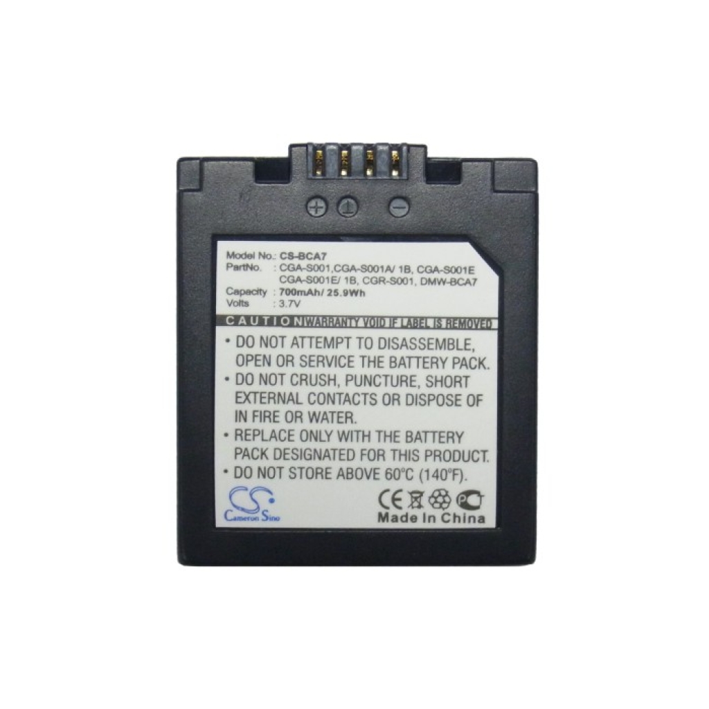 Batterij voor camera Panasonic CS-BCA7