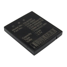 Compatibele batterijvervanging voor Panasonic CGA-S004,CGA-S004A,CGA-S004A/1B,CGA-S004E/1B,DMW-BCB7