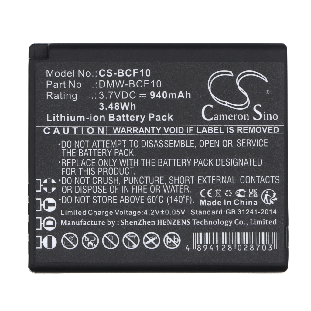 Batterij voor camera Panasonic CS-BCF10
