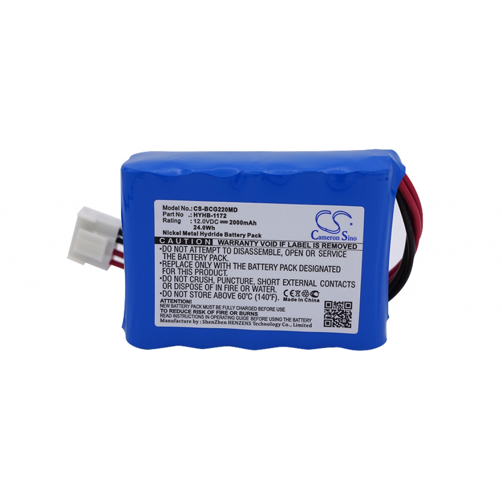 Medische Batterij Eton ECG-2303B (CS-BCG220MD)