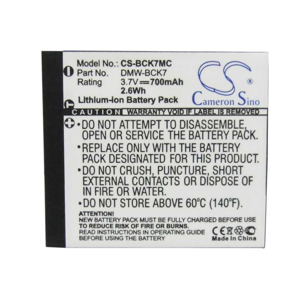 Batterij voor camera Panasonic CS-BCK7MC