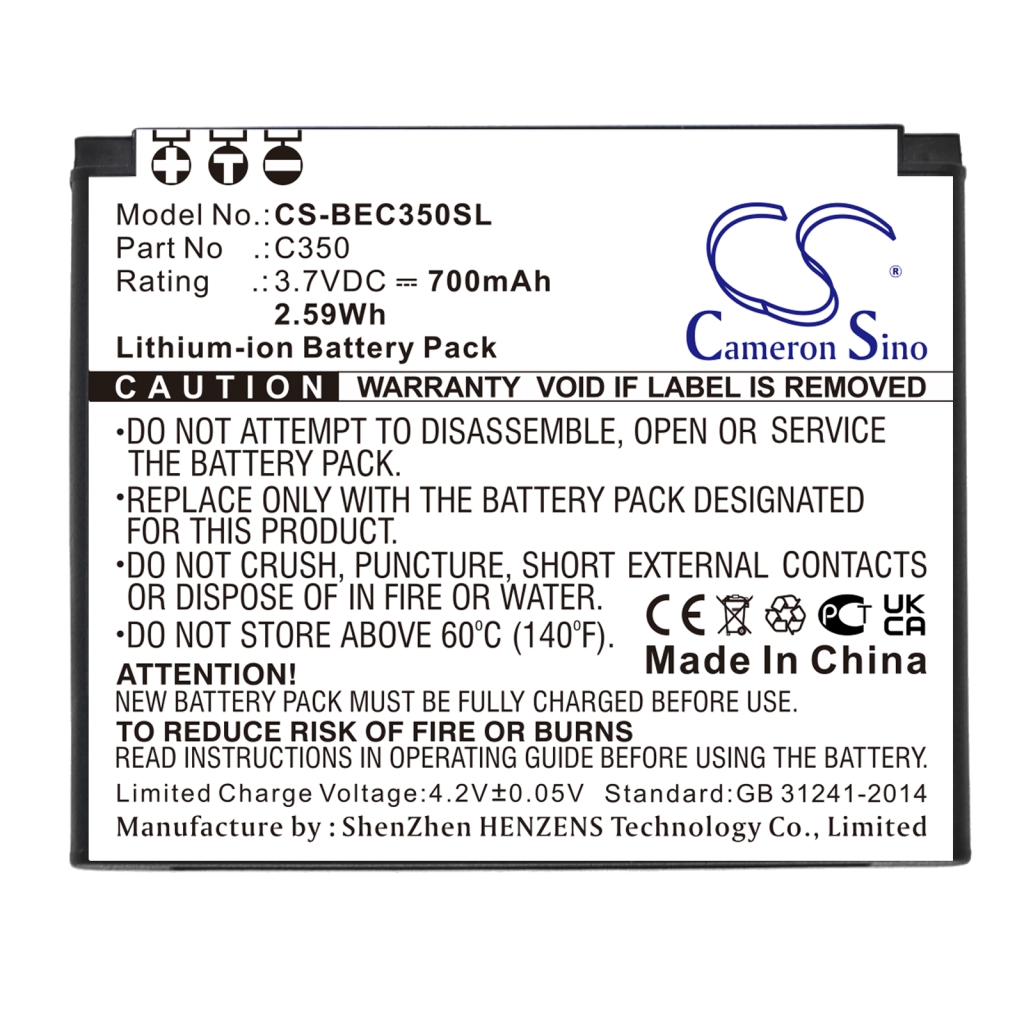 Batterij voor mobiele telefoon Bea-fon CS-BEC350SL