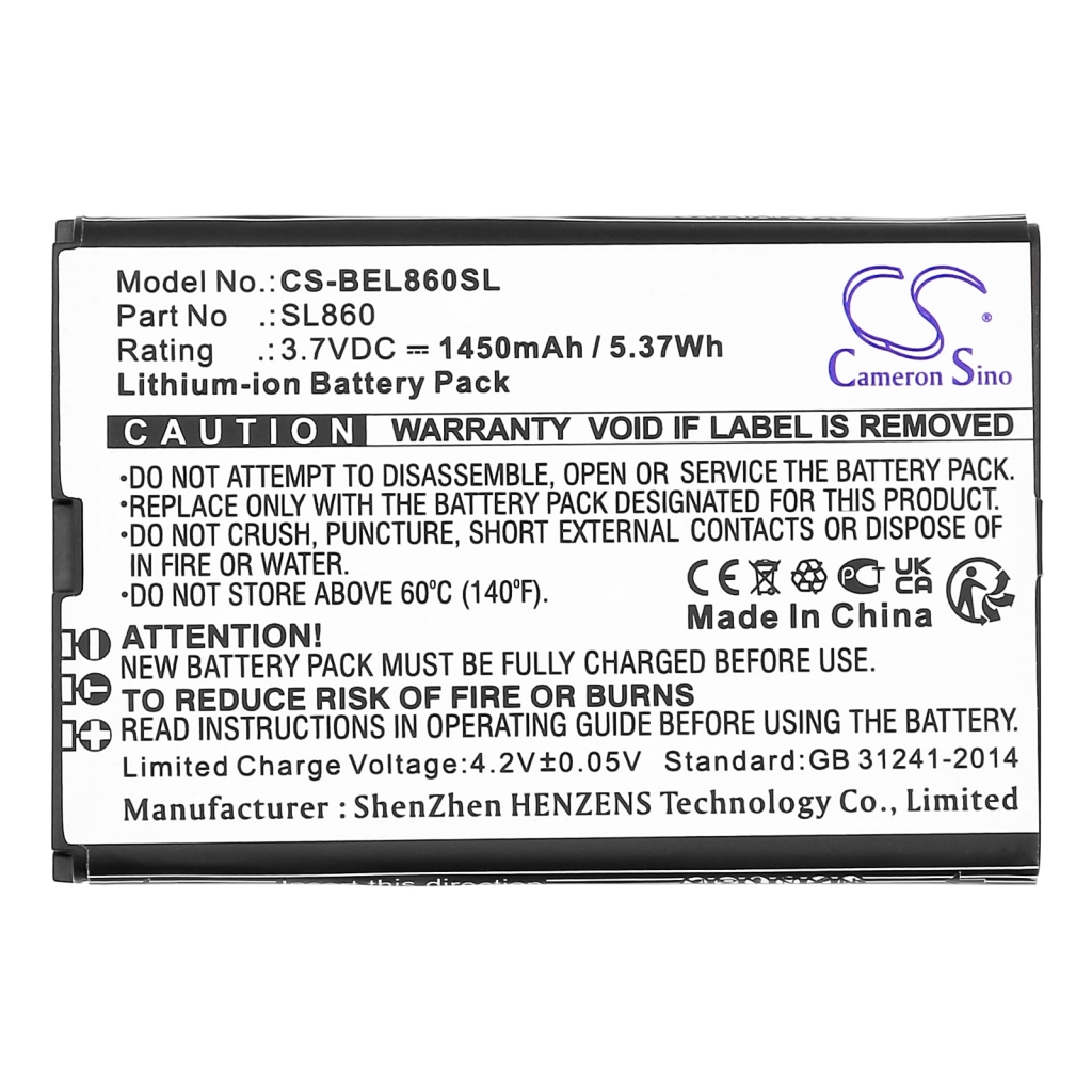 Batterij voor mobiele telefoon Bea-fon CS-BEL860SL