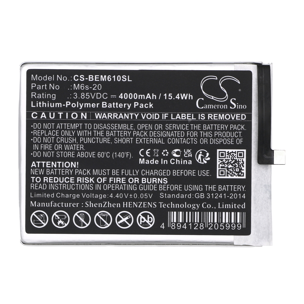 Batterij voor mobiele telefoon Bea-fon CS-BEM610SL