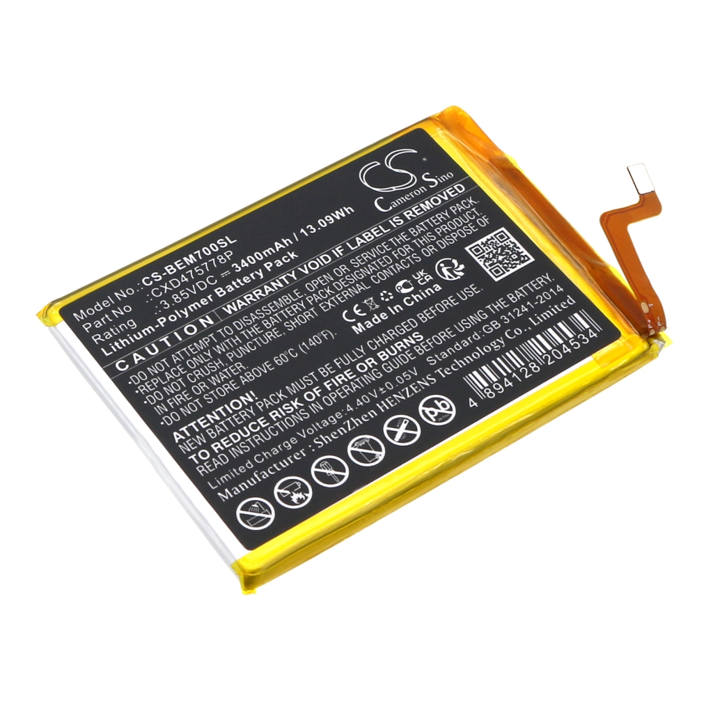 Batterijen Vervangt CXD475778P