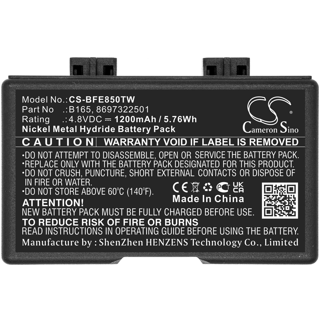 Batterij voor tweerichtingsradio Bosch HFE-85 (CS-BFE850TW)