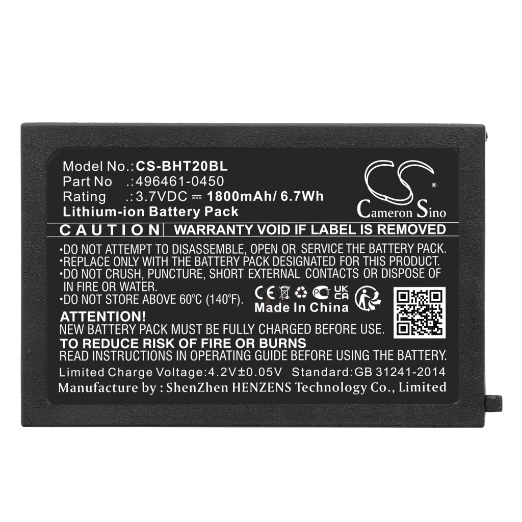 Batterijen Vervangt BHT-400