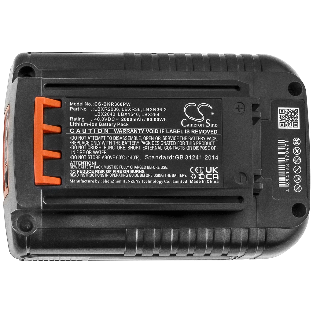Batterij industrieel Black & decker CS-BKR360PW