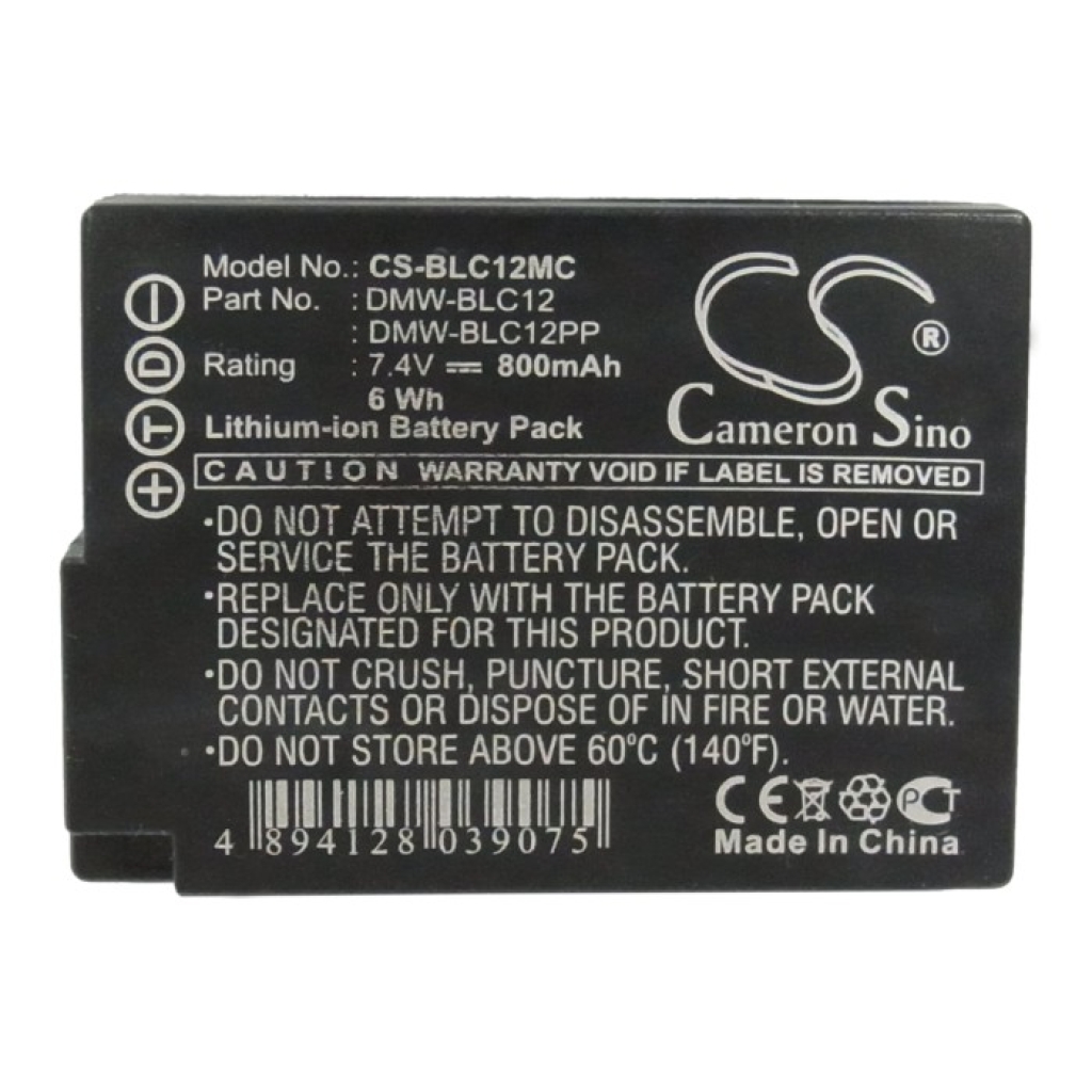 Batterij voor camera Panasonic Lumix DMC-G81