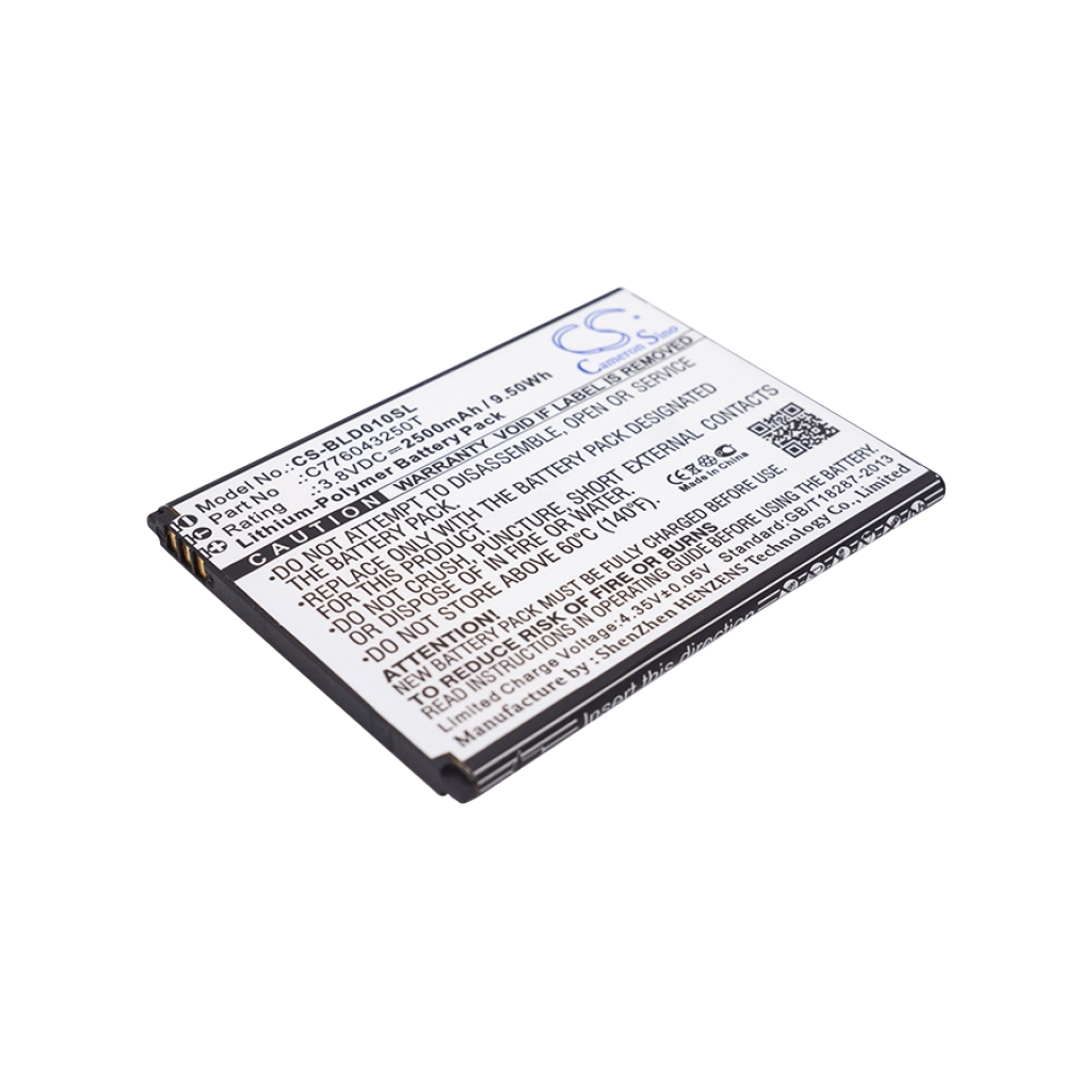 Batterij voor mobiele telefoon BLU CS-BLD010SL