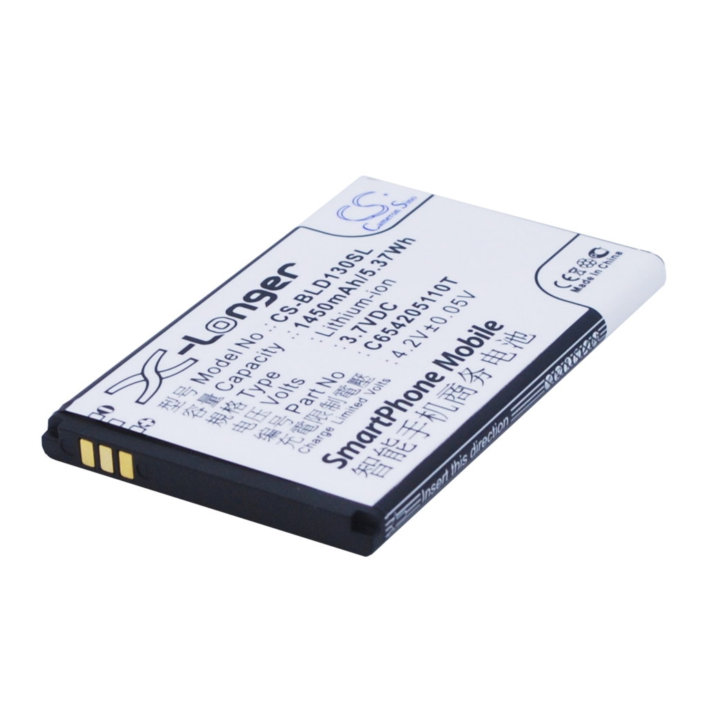 Compatibele batterijvervanging voor BLU C654205110T