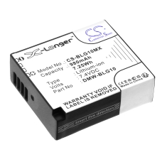 Compatibele batterijvervanging voor Panasonic BP-DC15,DMW-BLG10,DMW-BLG10E