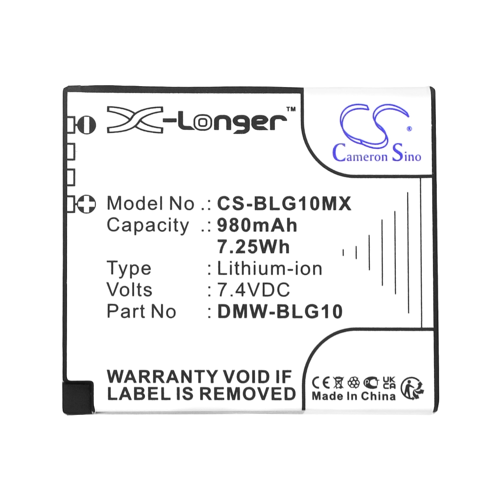 Batterij voor camera Panasonic CS-BLG10MX