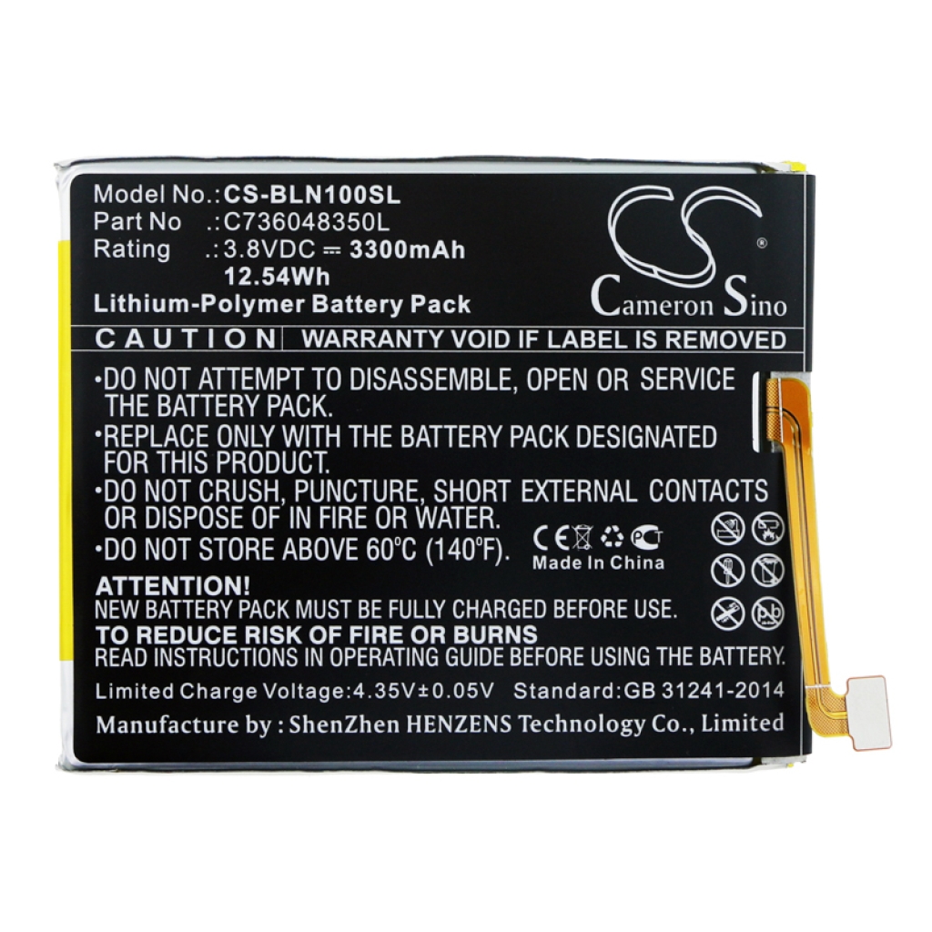 Batterijen Vervangt C736048350L