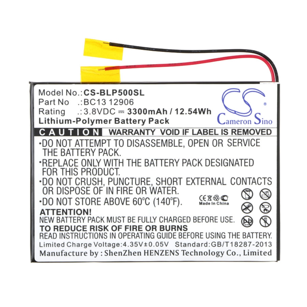 Tablet batterijen Blu CS-BLP500SL