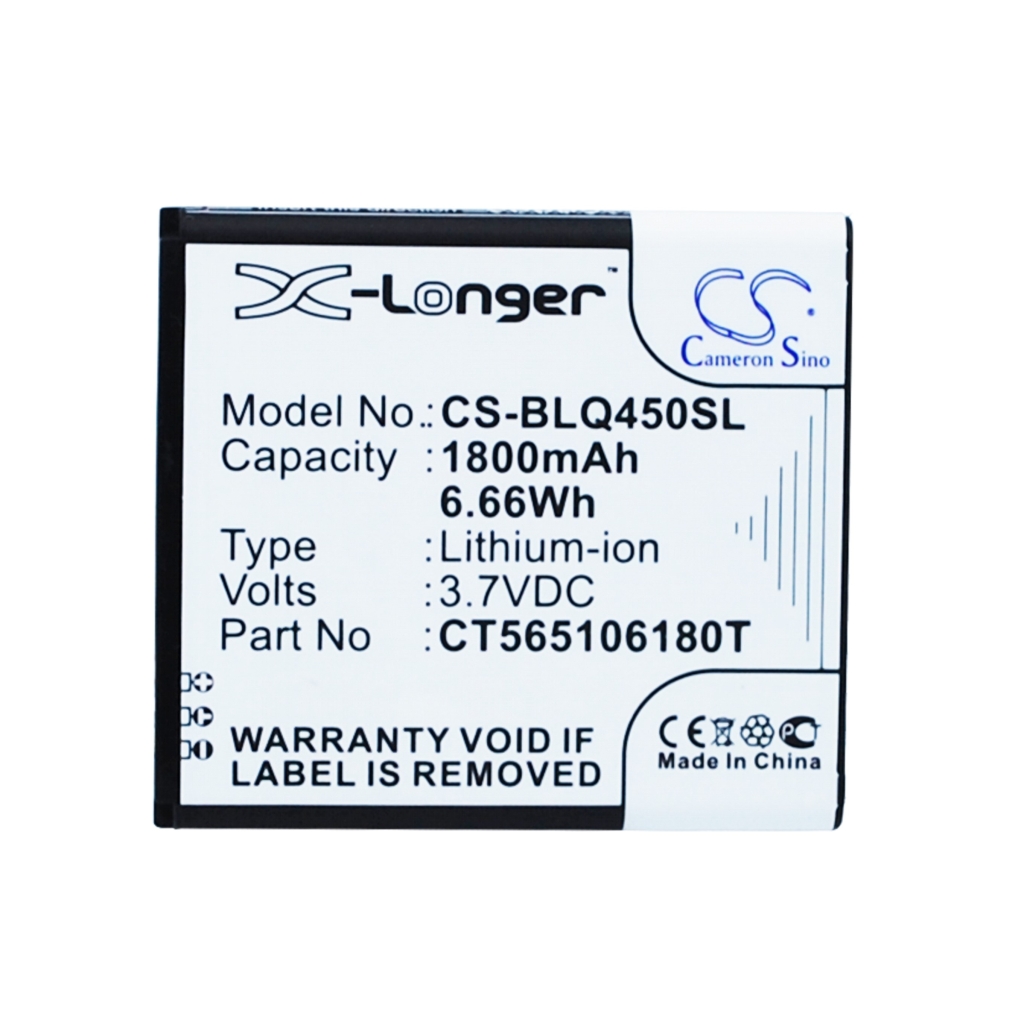 Batterij voor mobiele telefoon BLU CS-BLQ450SL